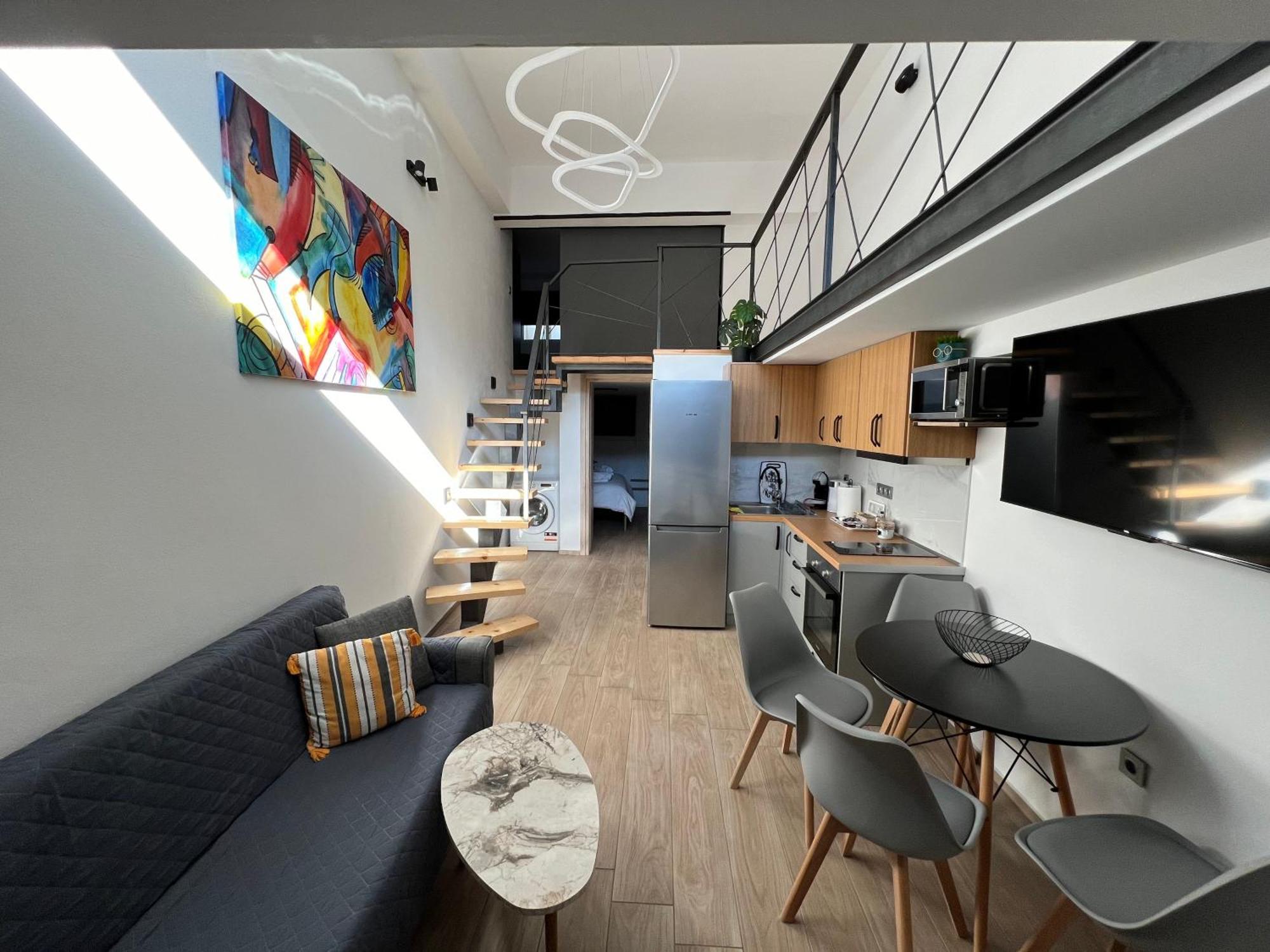 City Center Loft With Private Parking Kavala Exteriér fotografie