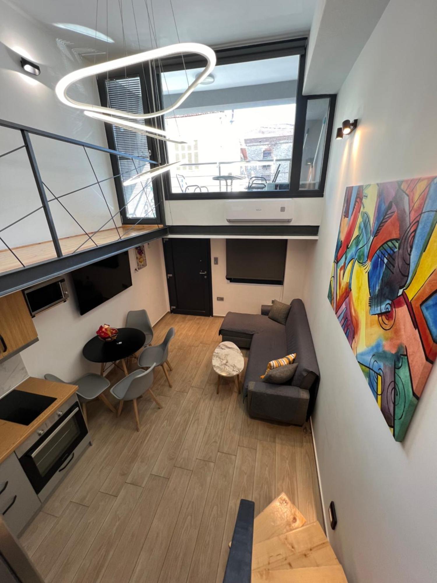 City Center Loft With Private Parking Kavala Exteriér fotografie