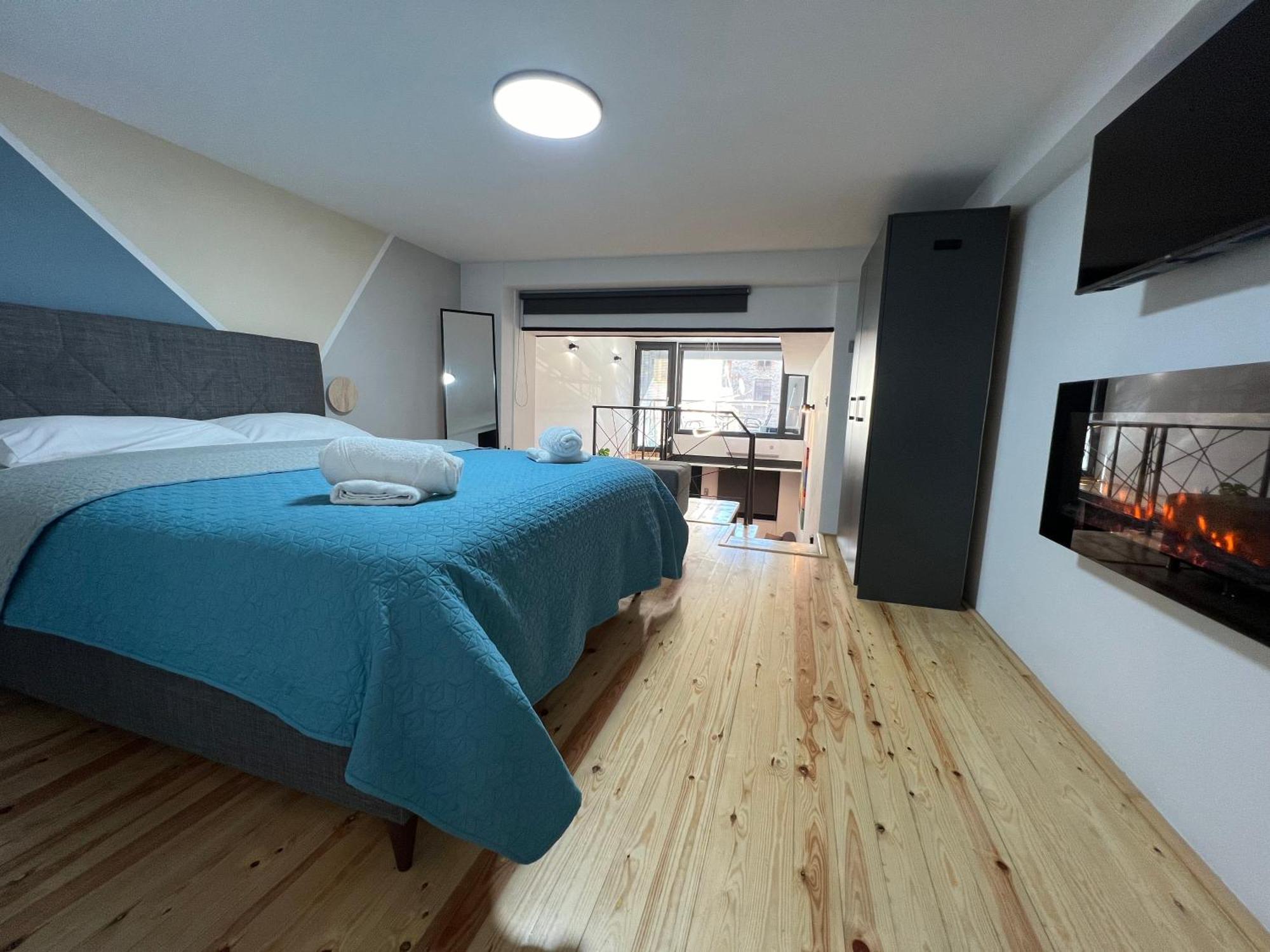 City Center Loft With Private Parking Kavala Exteriér fotografie